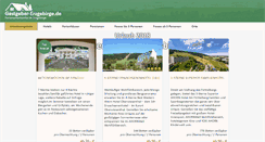 Desktop Screenshot of gastgeber-erzgebirge.de